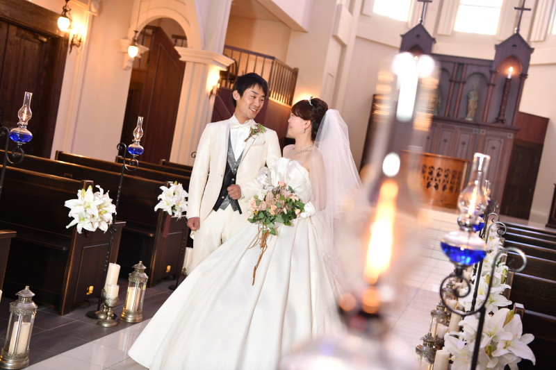 チャペルに移動して♡