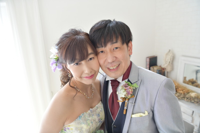 くっついてもらいました!