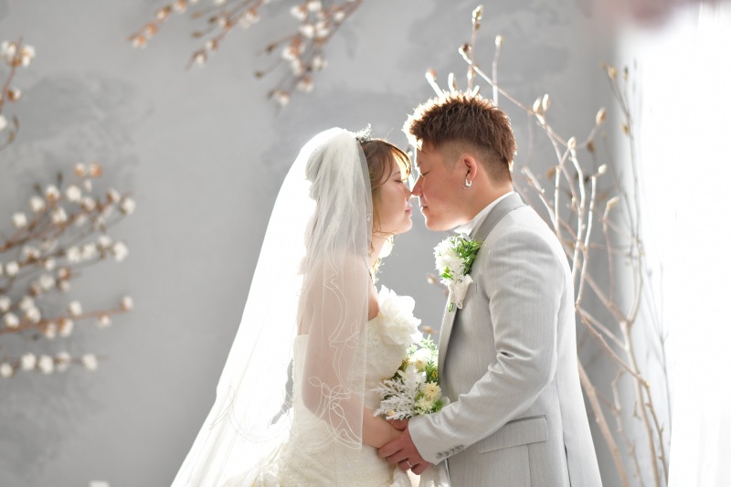 ベールを使って