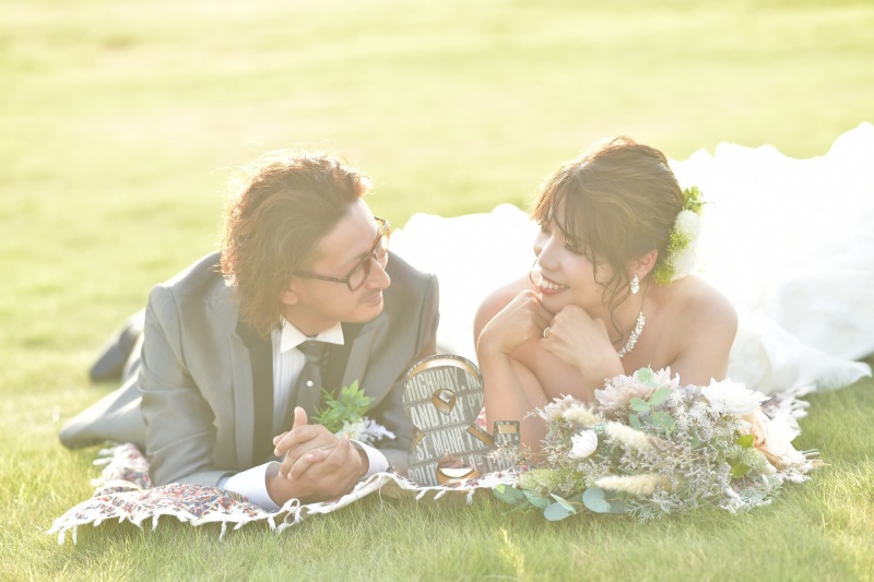 寝転がって可愛い雰囲気も