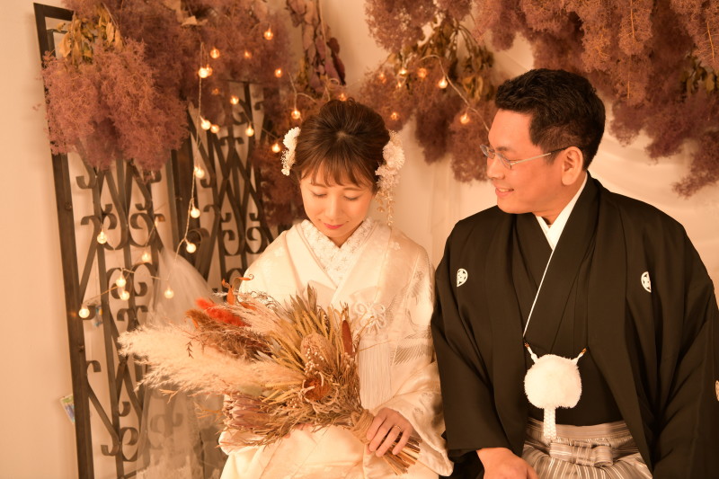 ドライフラワーなんかも可愛い♡