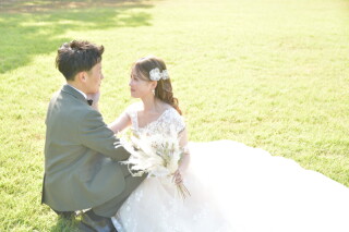 マリアージュ　ことぶき_ロケーションフォト　ドレス