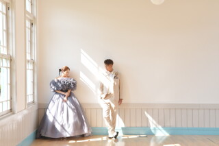 マリアージュ　ことぶき_ロケーションフォト　ドレス