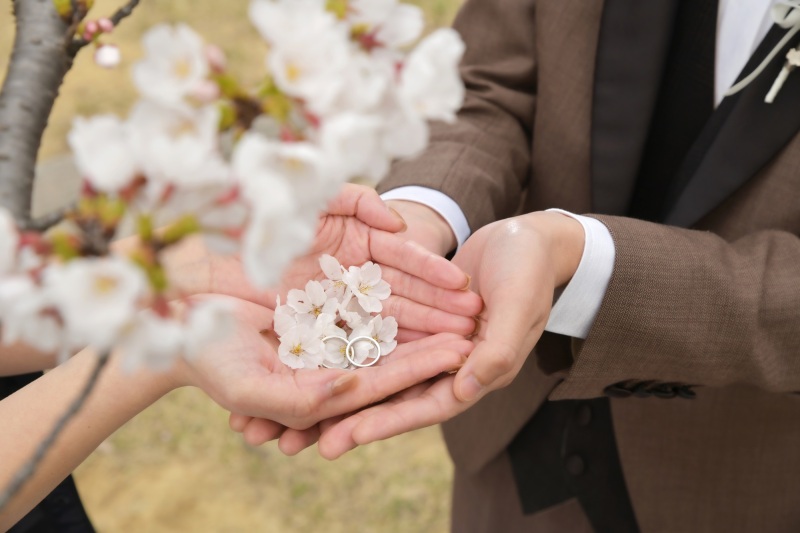 【年内契約で衣装グレードアップ全額無料】※桜・新緑の時期に!「和装1点・洋装1点・ロケーション1カ所・データ100カット」