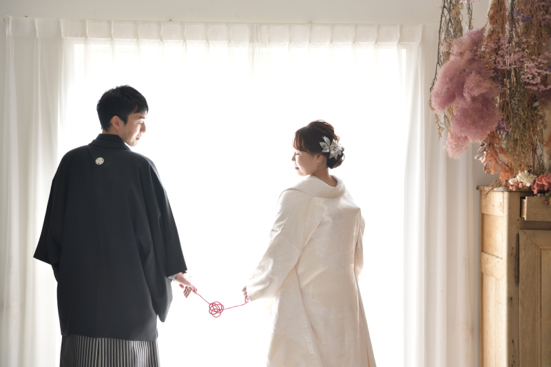 和洋装データプラン「白無垢1点・洋装1点+データ100カット」