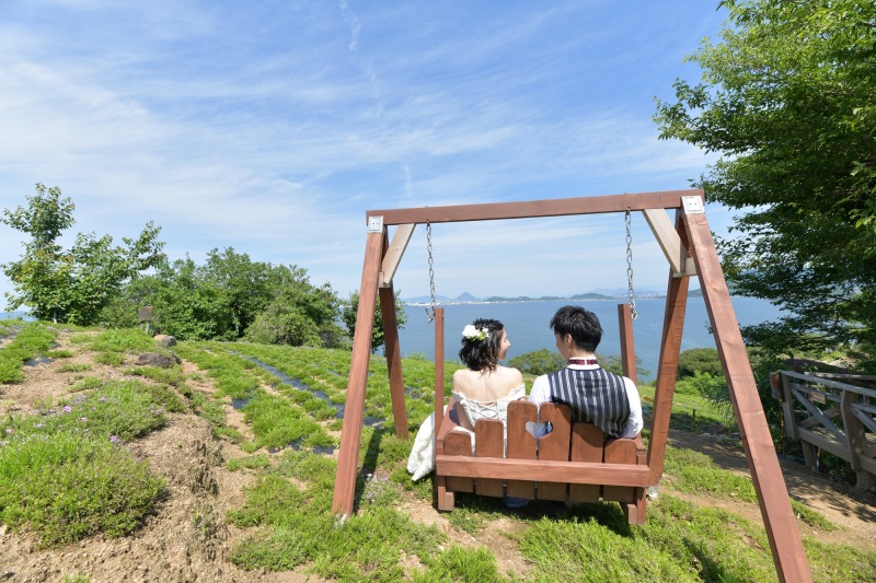 島フォトプラン「ドレス1点(WorC)・タキシード1点+80カット」