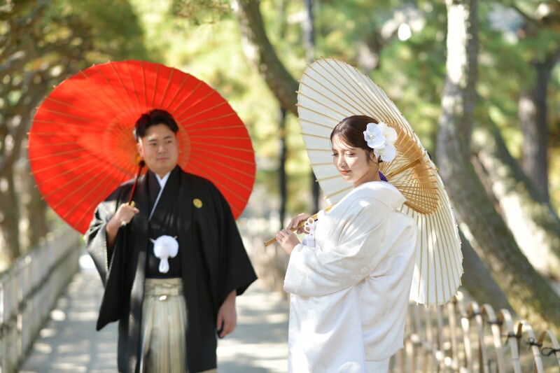 【44%OFF‼】¥217,800→¥121,000「白無垢・紋付各1点・洋装1点・ロケーション1カ所・データ100カット」