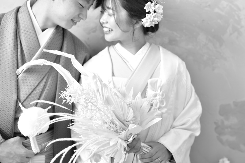 和装データプラン「白無垢1点・紋付1点+データ50カット」