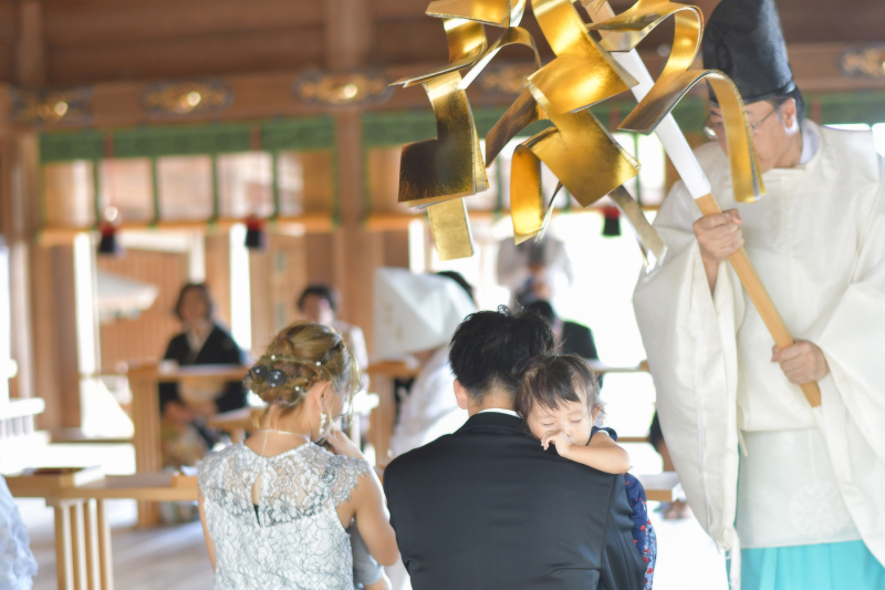 神前挙式プラン「和装1点(白無垢or色打掛)・紋付1点+アルバム+当日美容+撮影」