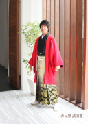 赤×黒　武田菱