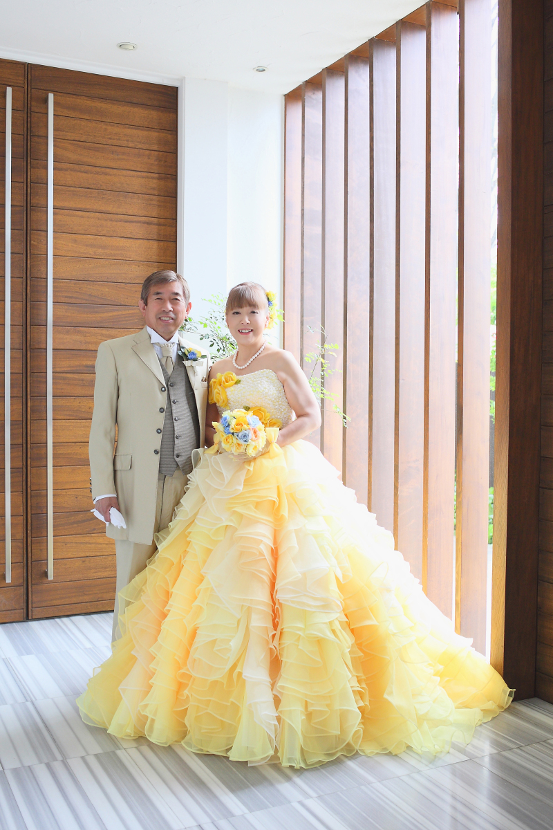 春色のドレスでCuteな装いに