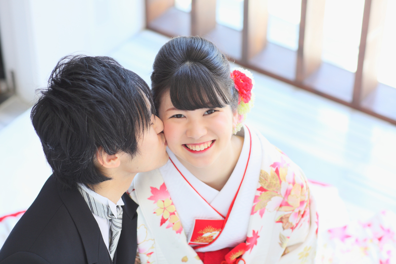 とっても微笑ましいお２人です♪