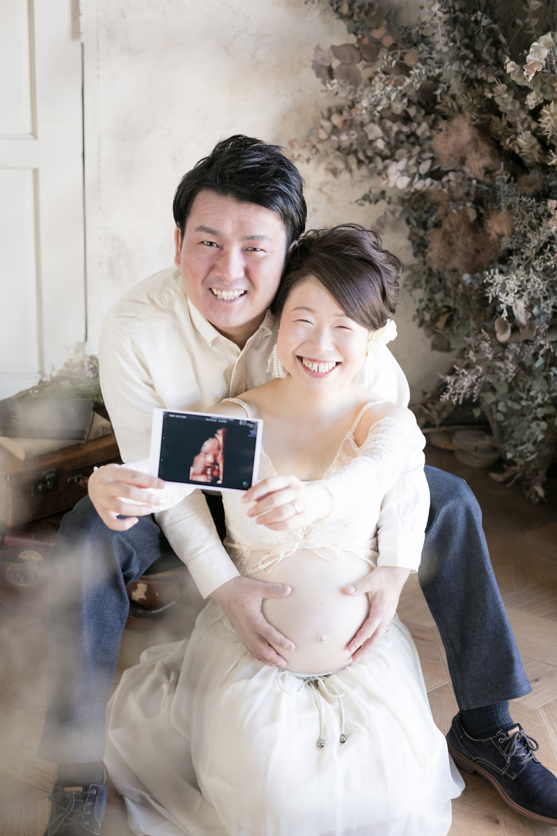 Babyちゃんと一緒に ハイ!チーズ♪