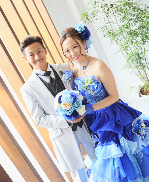 大好きな『BLUE』をチョイス!!