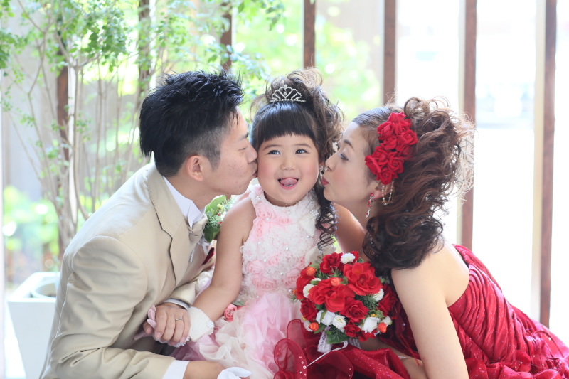 お嬢様とご一緒に楽しい撮影でした♪