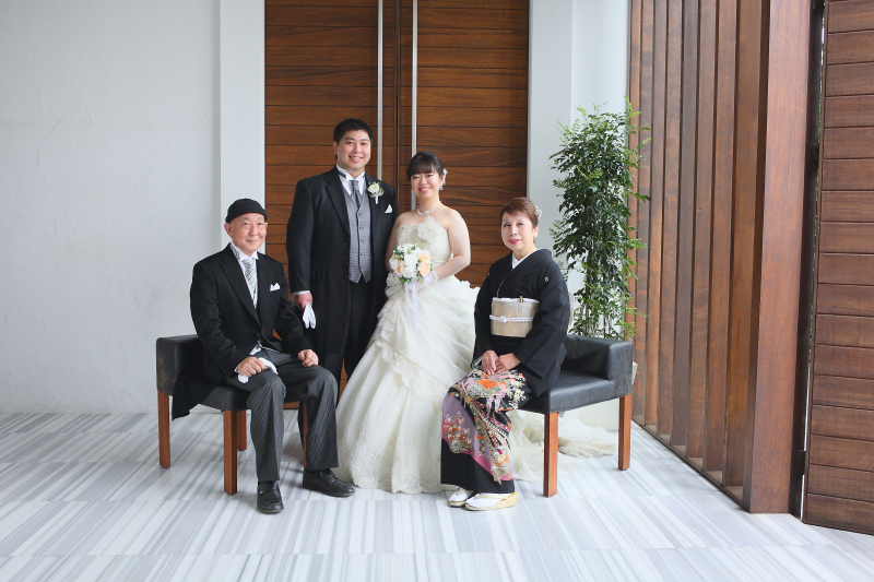 ご両親様と一緒に