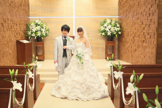 とっても愛らしいお二人の《 Wedding　Ceremony 》