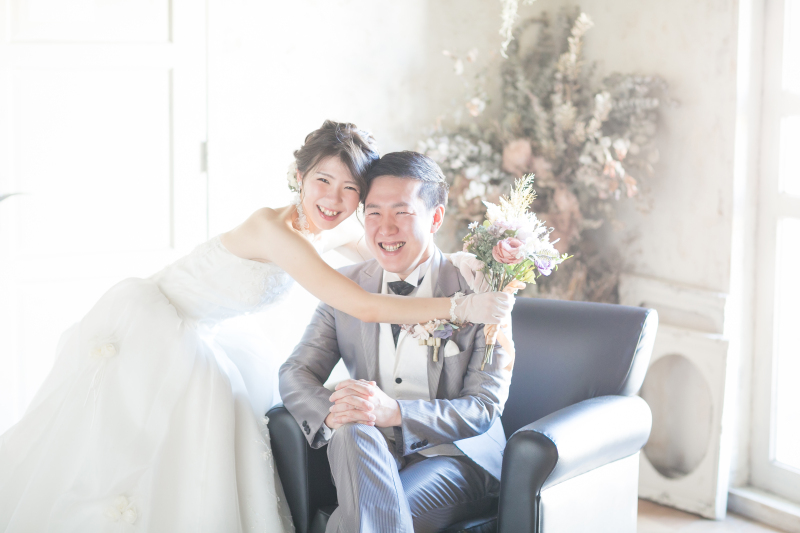 優しい笑顔に、お2人の温かさを感じます