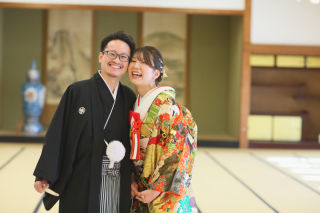 笑顔と幸せ溢れる和装撮影