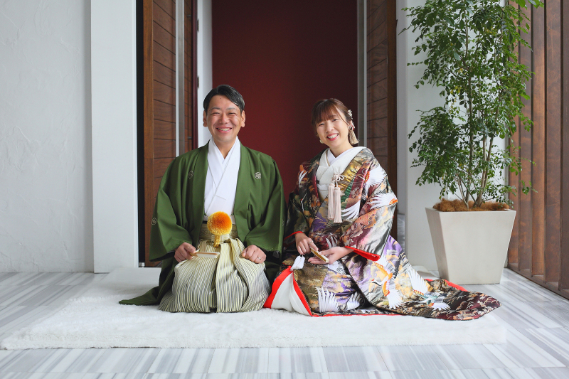 笑顔のタイミングもぴったり！！お雛さまポーズです