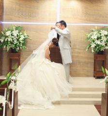 大好きなお花に囲まれてのＷｅｄｄｉｎｇ！