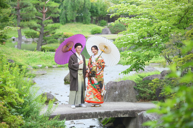 衣裳の色合わせが素敵ですね