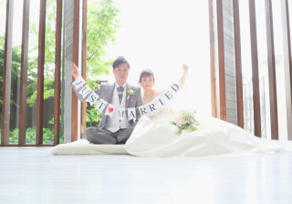 ご家族への想いが込められたフォトウエディング