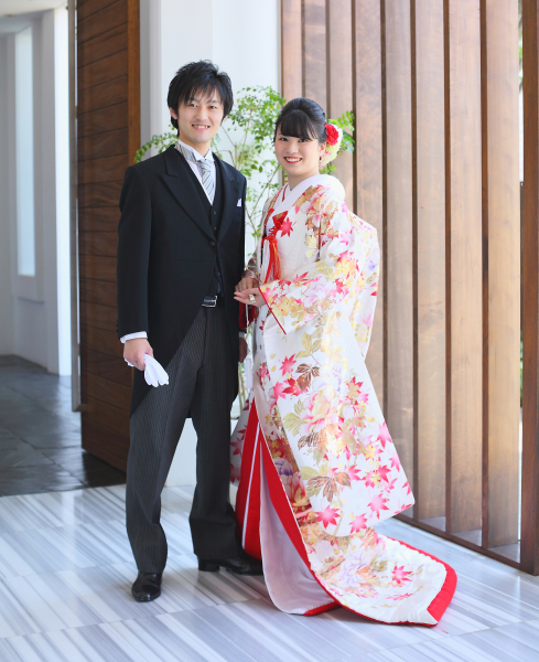 打掛とモーニングコートをチョイス！！