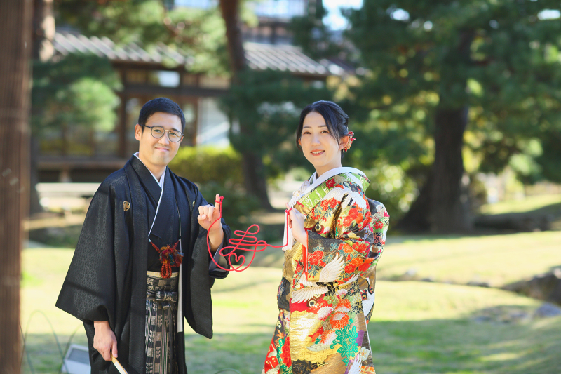 固い絆で結ばれたお2人のフォトウェディング(*^^*)