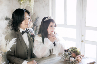 ご両家のお母様方も一緒に、楽しく【衣裳合わせ＆撮影】をしました(*^^*)