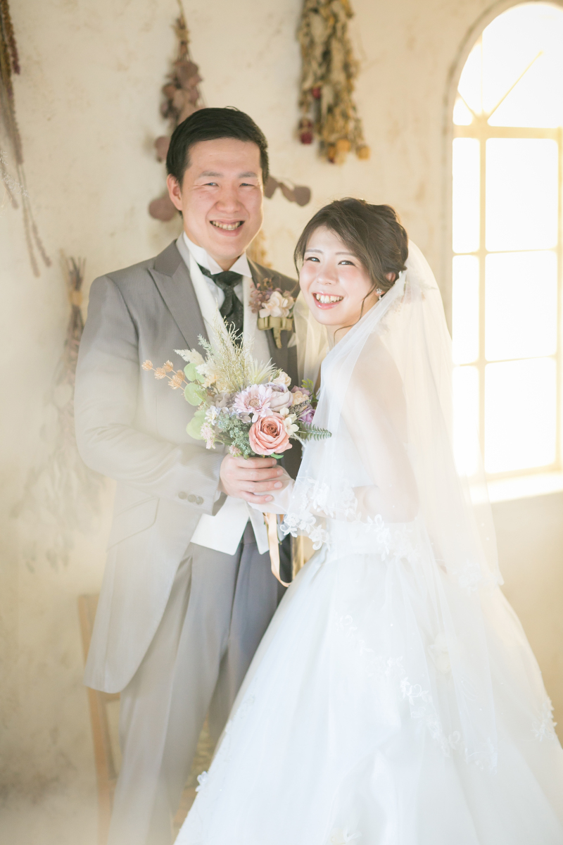 自作のアイテムでお2人らしさを演出!