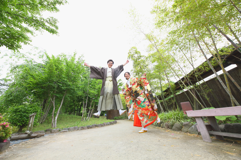 元気いっぱいなお二人の”はっちゃけショット”