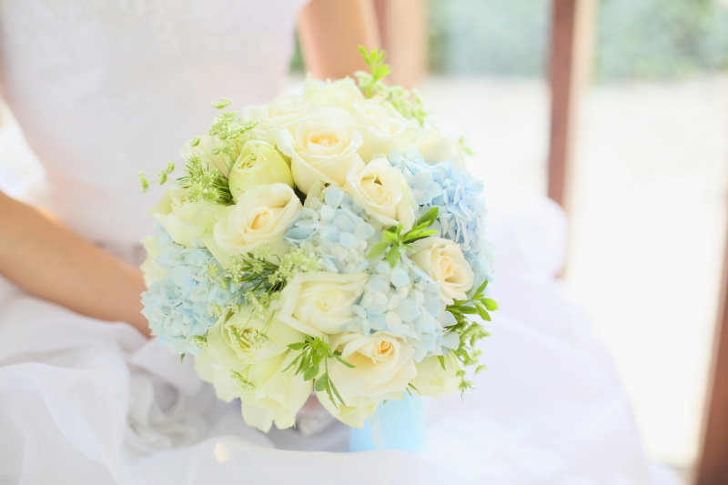 お花屋さんにも感謝♪♪