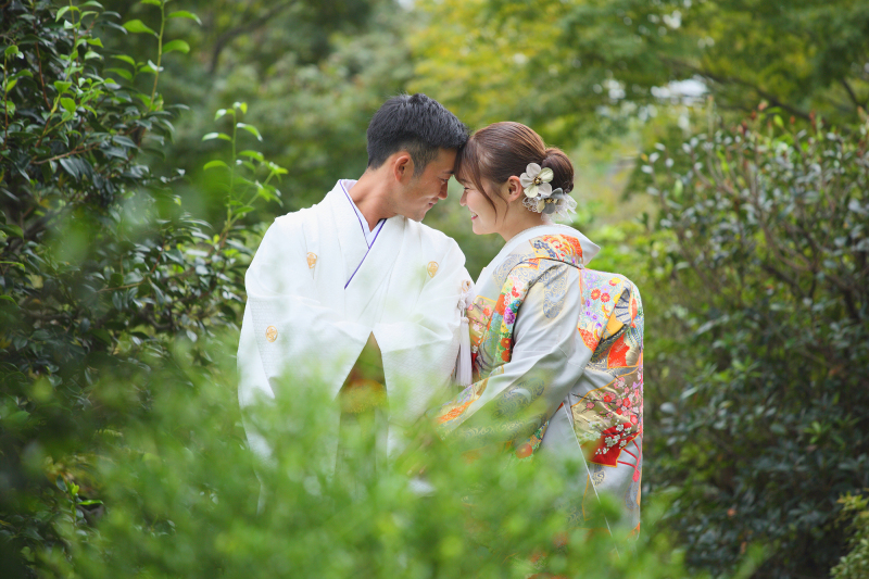 ふたりで寄り添って