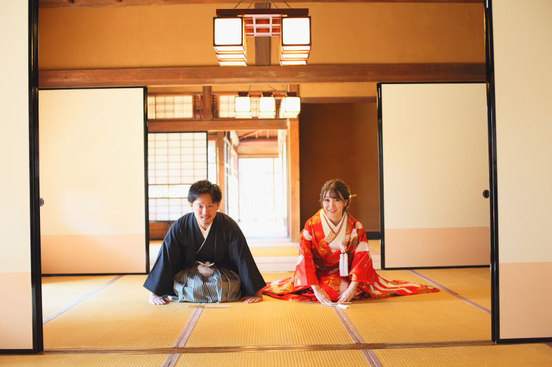 日本家屋ならではの抜け感がステキです♪