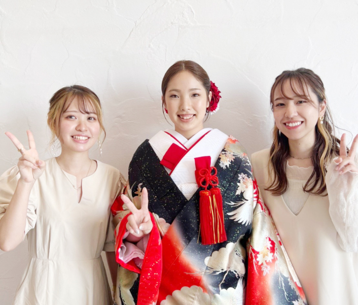 仲良し女子で『はい、チーズ!』