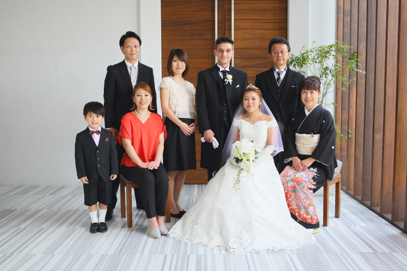 祝福の輪に包まれて・・・