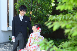 studio lumiere - ｽﾀｼﾞｵﾘｭﾐｴｰﾙ -_館内ロケーション撮影 Kimono&Dress