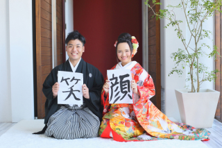 楽しく和装の前撮りをしました♪