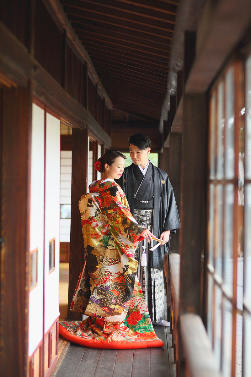 【早い者勝ち】桜＆臨江閣＆日本庭園｜和装1着《打掛追加料金ナシ◎》たっぷり90分撮影♡レタッチ済300枚データ｜24頁アルバム込