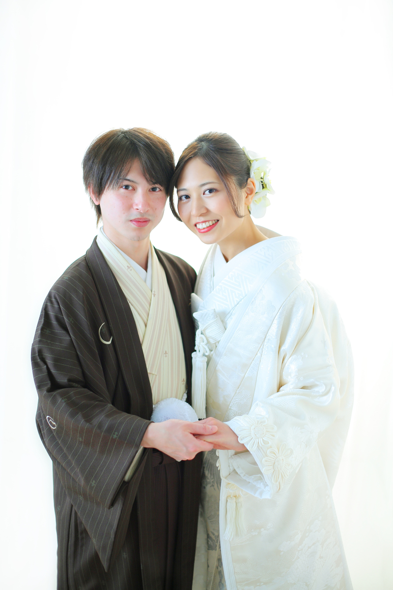 【5.5万円以下】和装1着 スタジオ撮影 データ1カット&台紙付き写真1枚 ~嬉しい美肌加工付き&フリータイム付き~