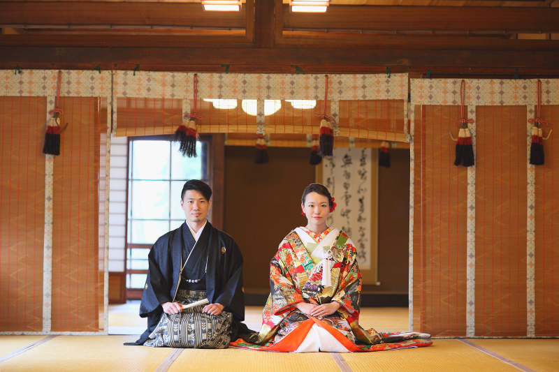 【早い者勝ち】桜＆臨江閣＆日本庭園｜和装1着《打掛追加料金ナシ◎》たっぷり90分撮影♡レタッチ済300枚データ｜24頁アルバム込