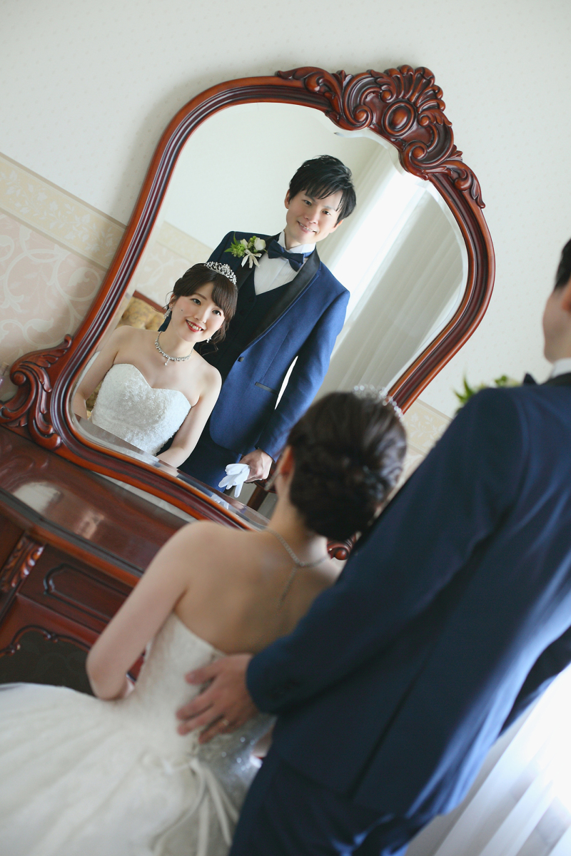 【7万円以下叶う和洋装♡】チャペル&自然光スタジオ撮影*挙式風の撮影も◎|台紙付き写真2枚|セルフフォトタイム込|~年内撮影