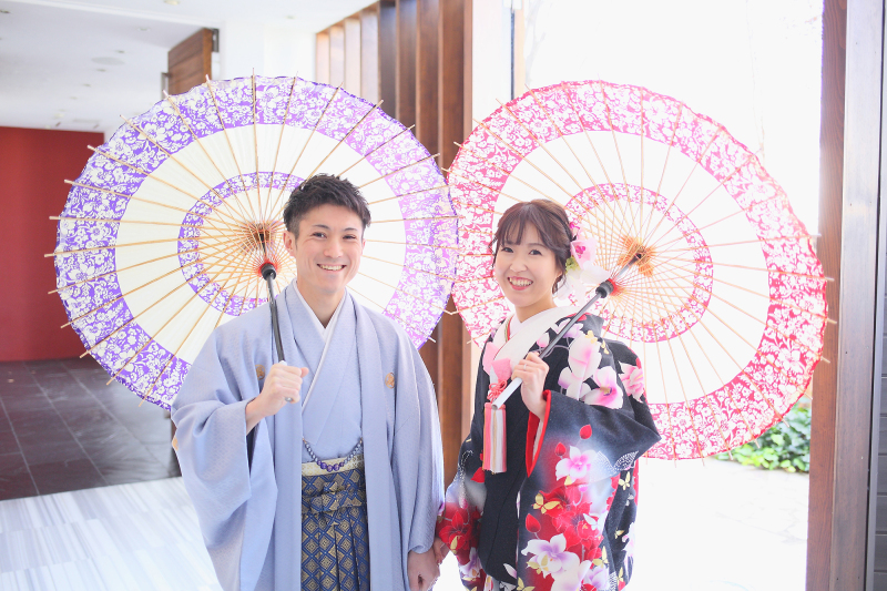 【6万円以下】ハウススタジオ撮影 和装1着 データ1カット&台紙付き写真1枚 フリータイム付き 打掛全品無料! 9月~12月撮影