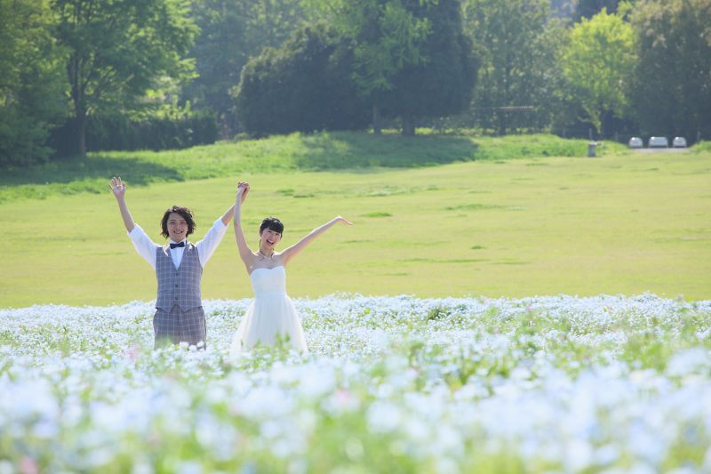 【ネモフィラ プラン♡】洋装1着｜300カットのレタッチ済み データ≪24頁フォトブックも込◎≫嬉しいセルフフォトタイム付き♪　