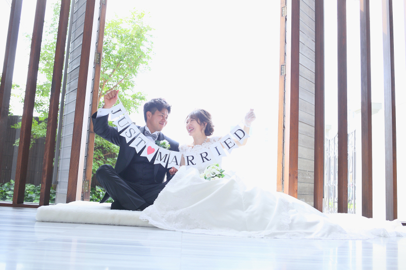 【7万円以下で叶う和洋装♡】チャペル&自然光スタジオ≪台紙付き写真2枚&データ2カット◎》挙式シーン撮影も叶う 9~11月撮影