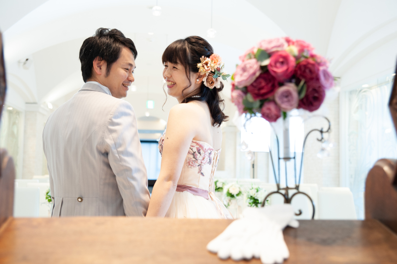 【館内ロケーション撮影】カラードレスでSweet 10❤フォトウェディング!