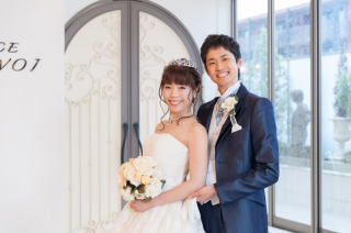 【館内ロケーション撮影】プロポーズのティアラをして❤フォトウェディング