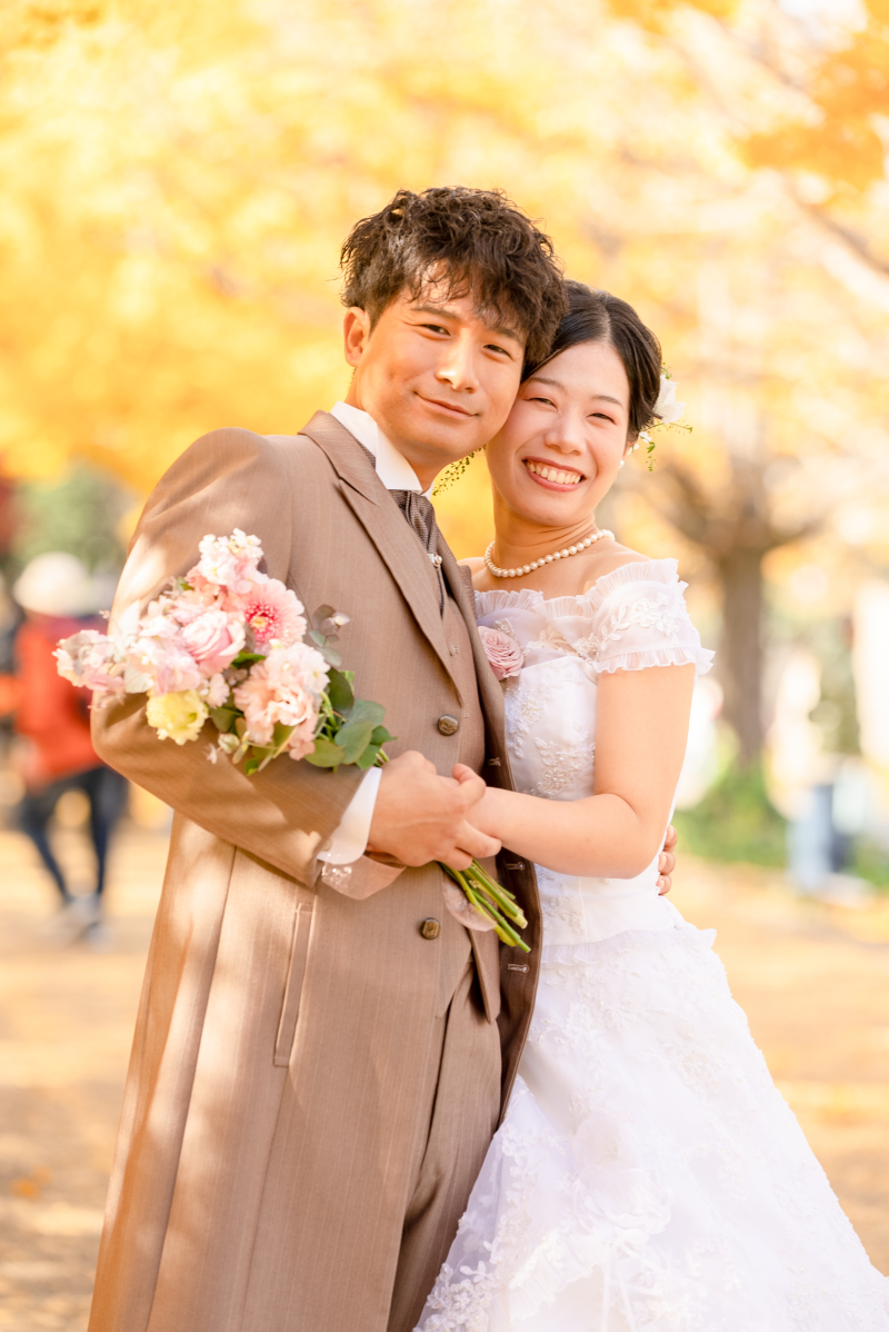 ぎゅっと寄り添って