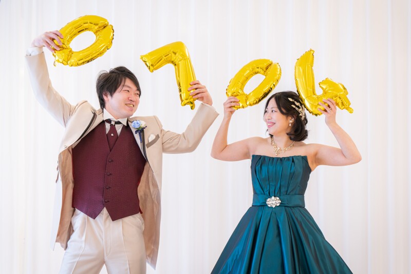 記念日バルーン